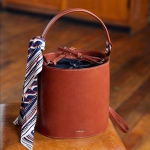 Sézane Heritage Mona Leather Bag